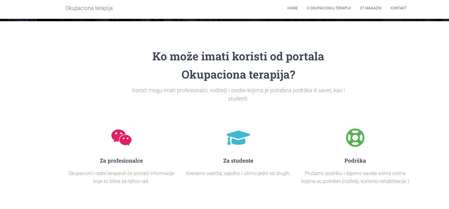 Lansiranje projekta: “Portal okupaciona Terapija” – Pionirski korak ka digitalnoj integraciji stručnjaka